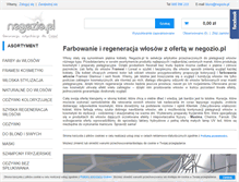 Tablet Screenshot of negozio.pl